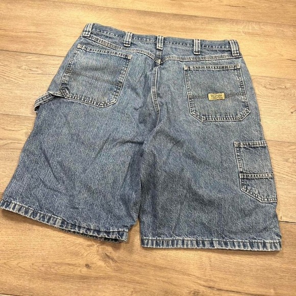 Other - Vintage men's baggy wide leg skater essential distressed jorts shorts summer